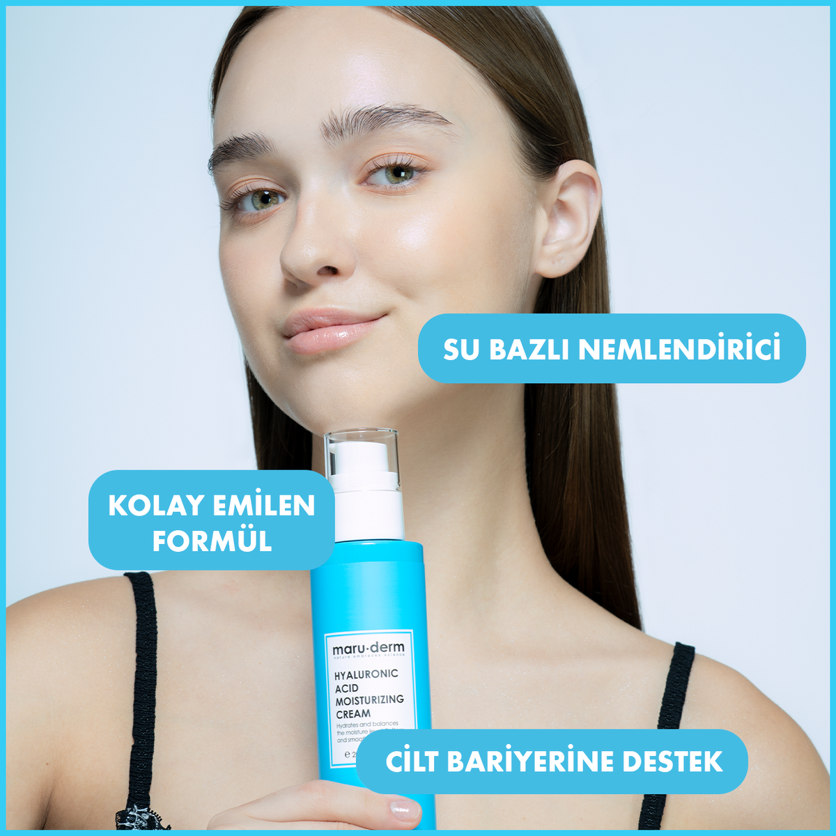 Maruderm Crème hydratante à l'acide hyaluronique