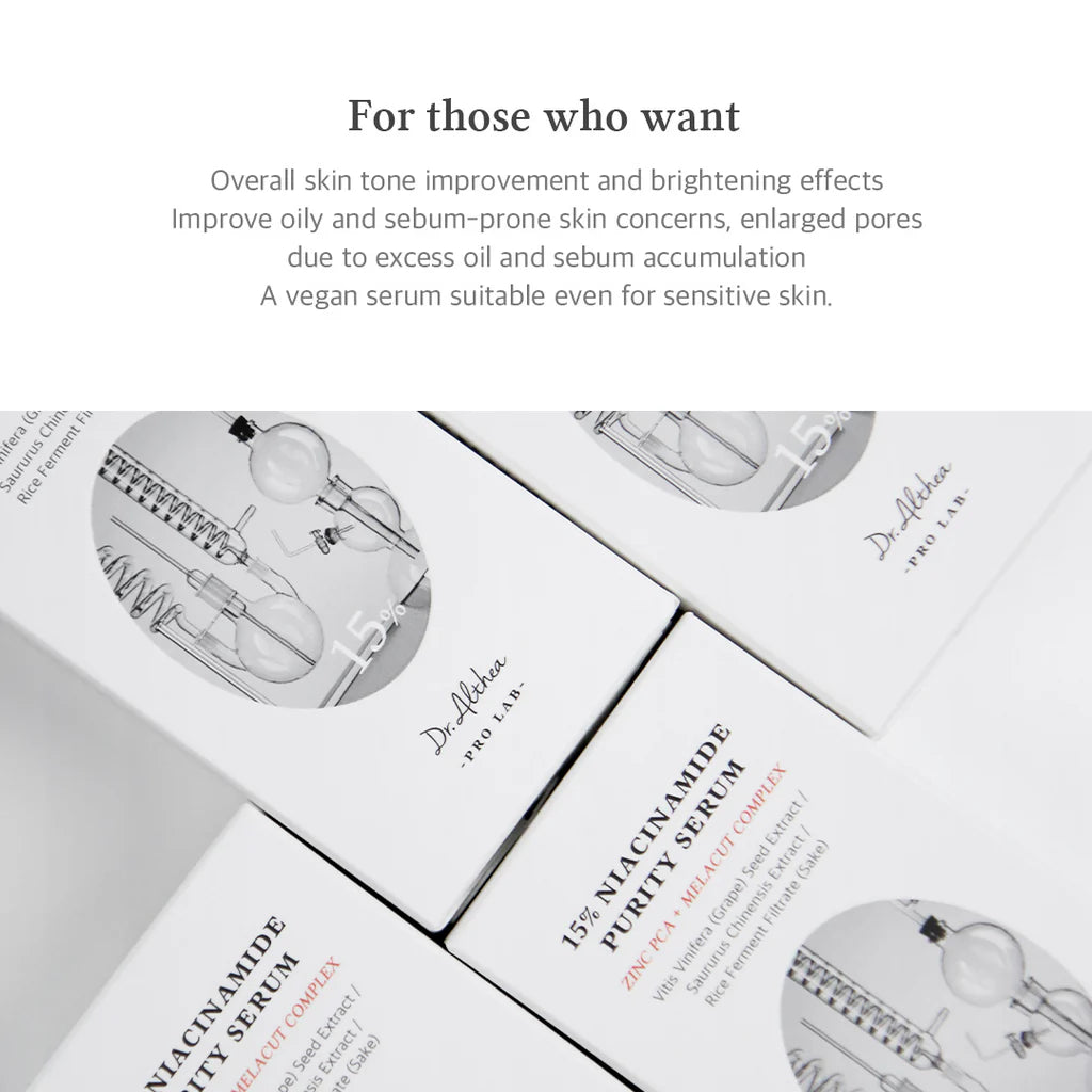 dr.althea 15% Niacinamide Purity Serum