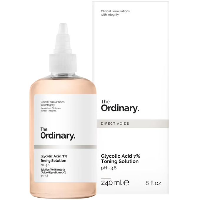 The Ordinary Solution Tonifiante à l'Acide Glycolique 7% Lotion Acide Direct