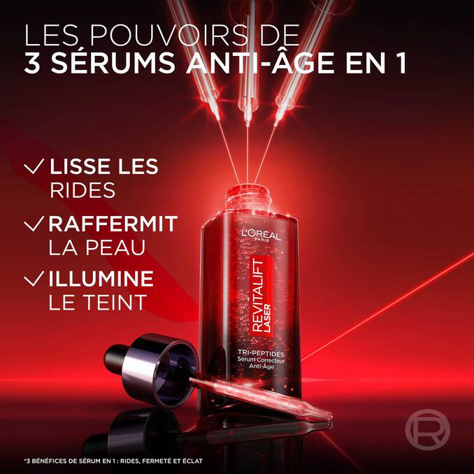 Revitalift Laser Sérum Correcteur Anti-Âge Tri-Peptides