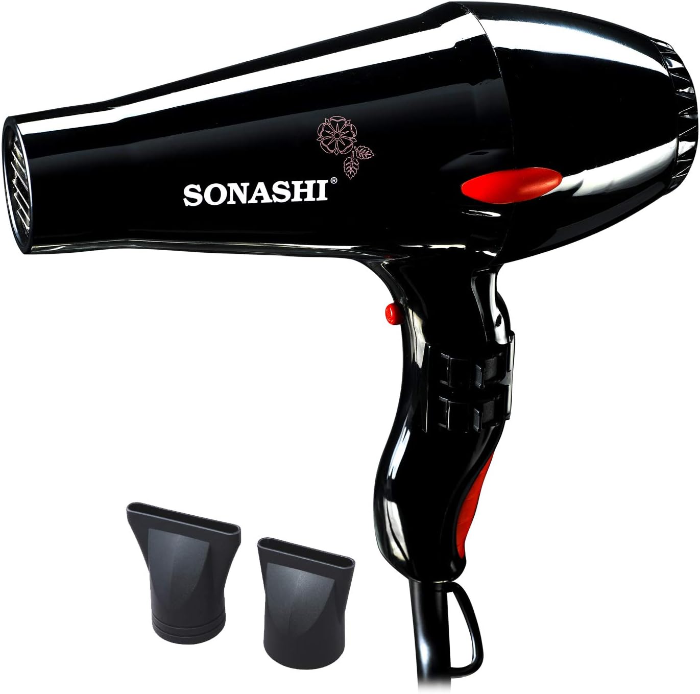 Sonashi Sèche Cheveux 2 Vitesses - 2000 Watts - Noir Sonashi