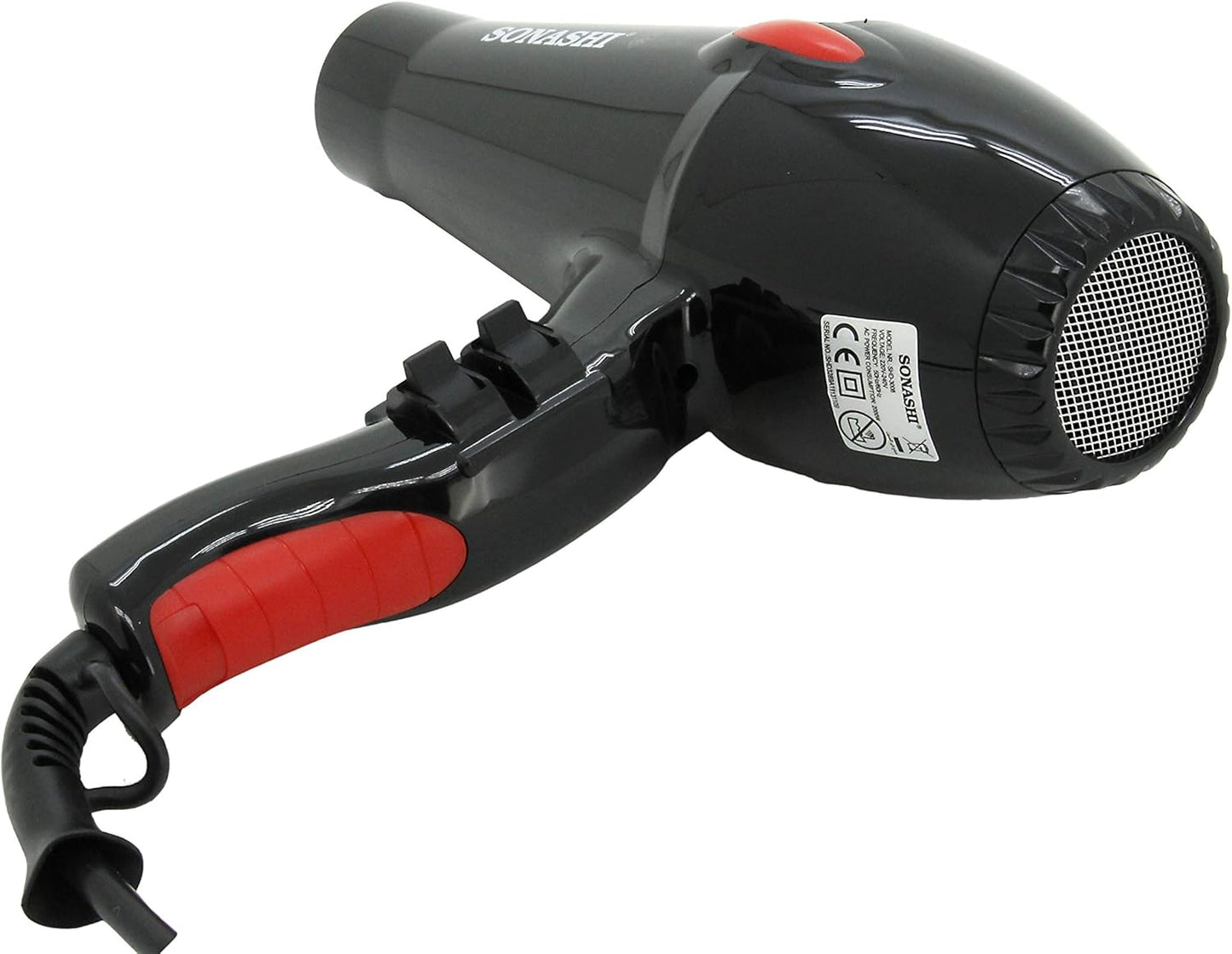 Sonashi Sèche Cheveux 2 Vitesses - 2000 Watts - Noir Sonashi