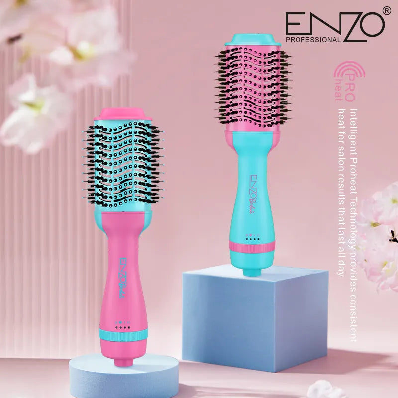 ENZO PROFESSIONAL Brosse chauffante Barby