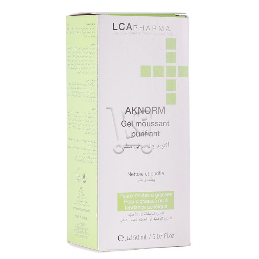 LCA Pharma Aknorm Gel Moussant Purifiant 150 ml
