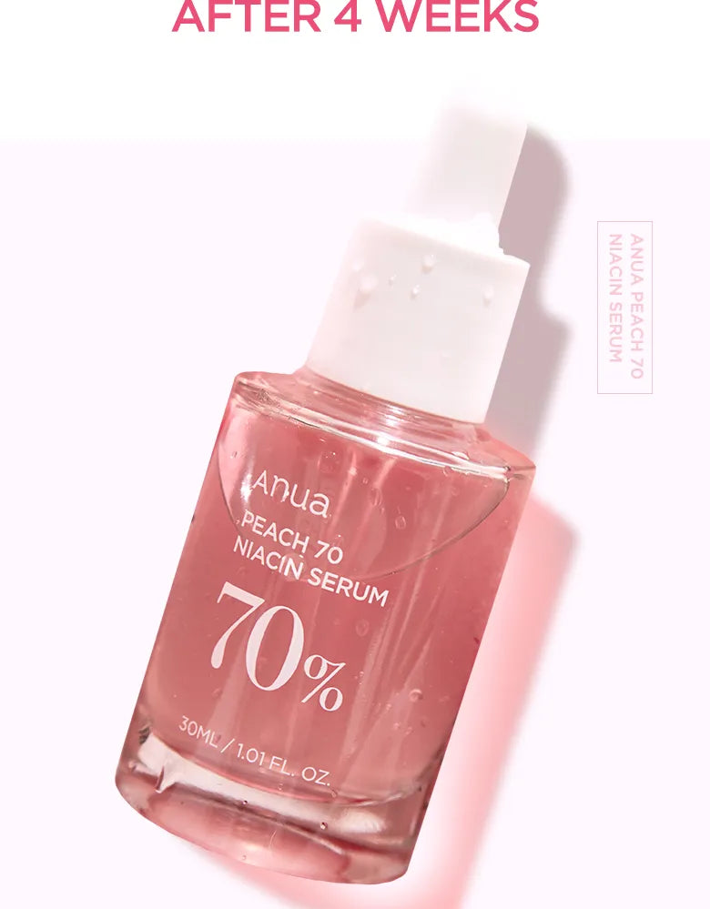 Anua - Peach 70 Niacin Serum Mini - Mini sérum pêche et niacinamide