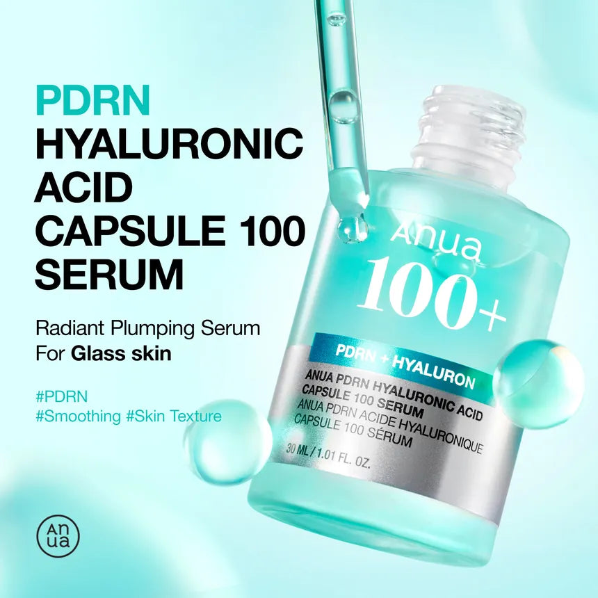 Anua - PDRN Hyaluronic Acid Capsule 100 Serum - Sérum hydratant à l’acide hyaluronique
