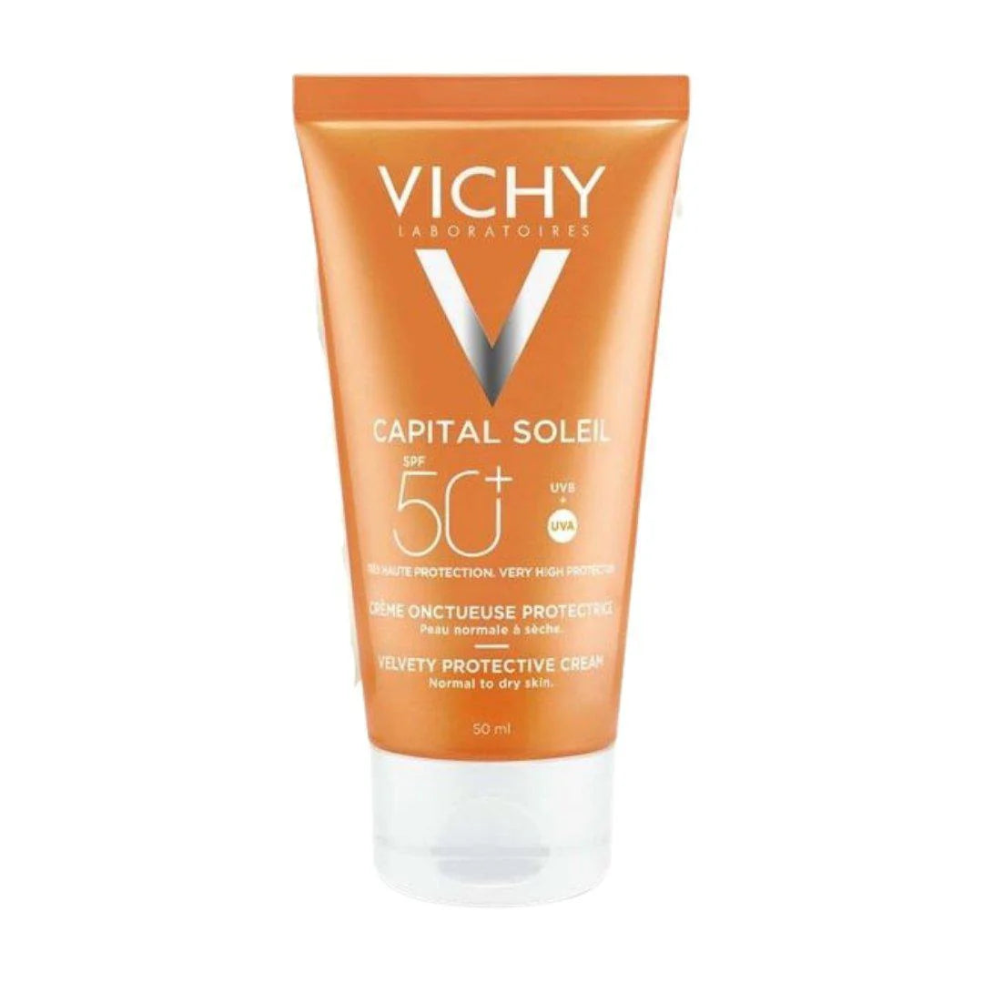 Vichy Capital Soleil Velvety Protective Face Cream SPF 50+ 50 ml