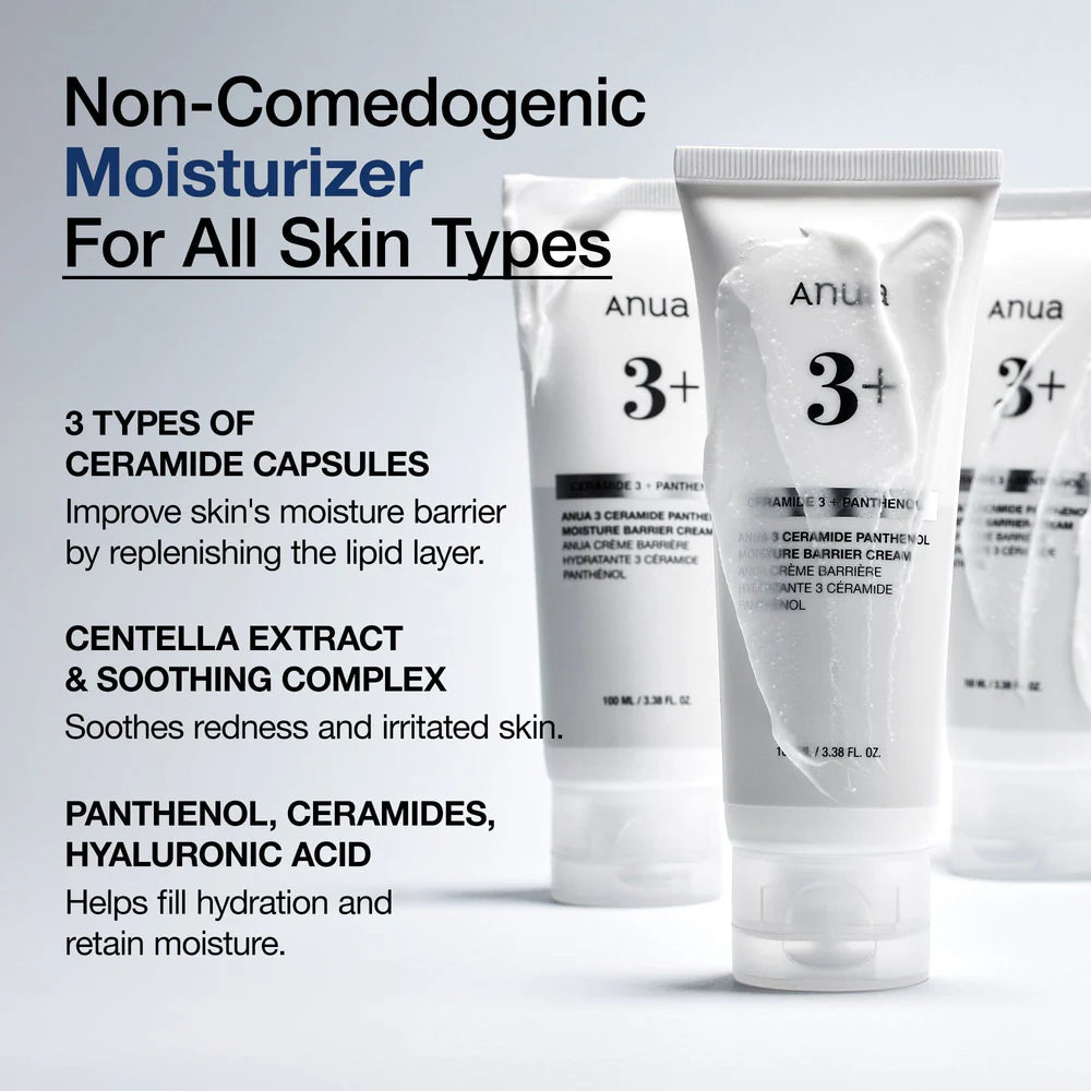 Anua 3 Ceramide Panthenol Moisture Barrier Cream