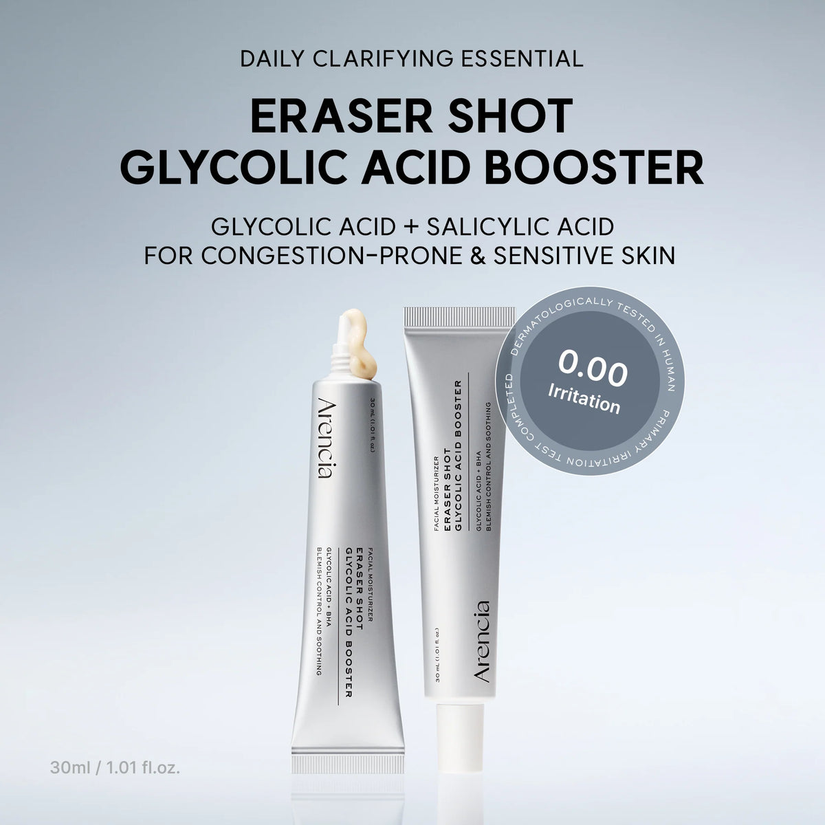 ARENCIA Eraser Shot Glycolic Acid Booster