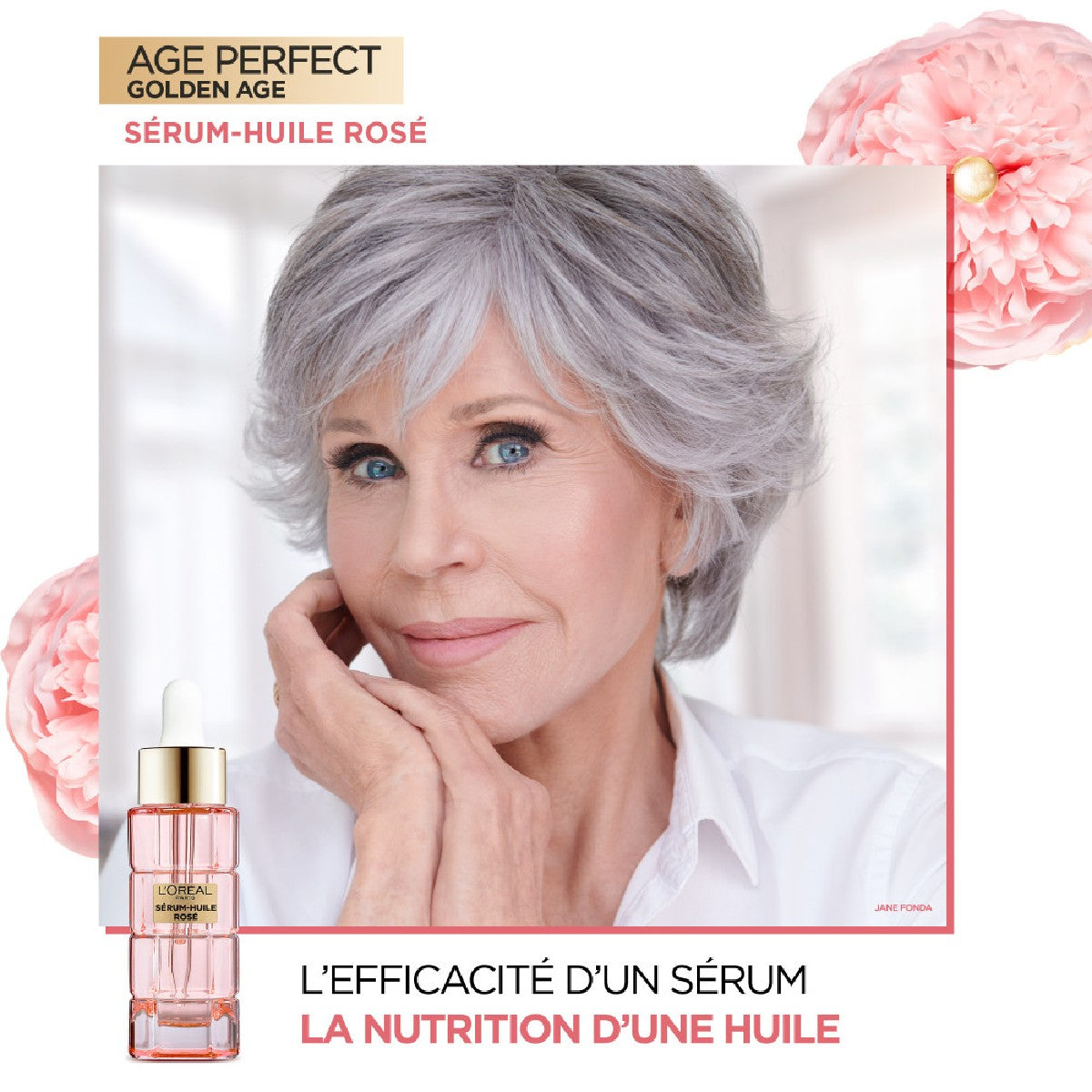 Sérum-Huile Rosé Age Perfect Golden Age 30ml