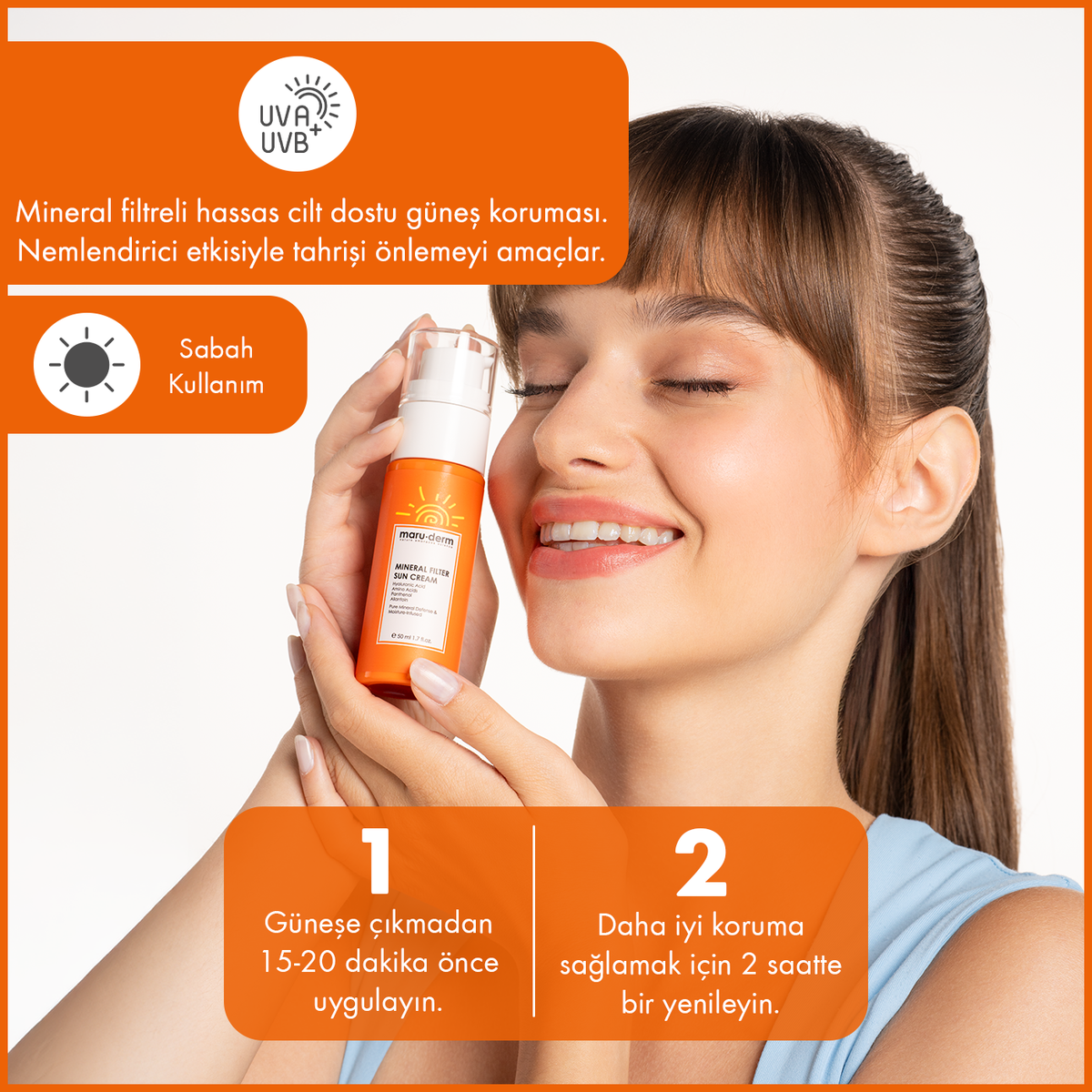 Maruderm SPF 50Crème Solaire