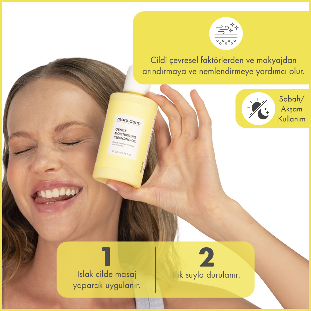 Maruderm Huile nettoyante 100 ml