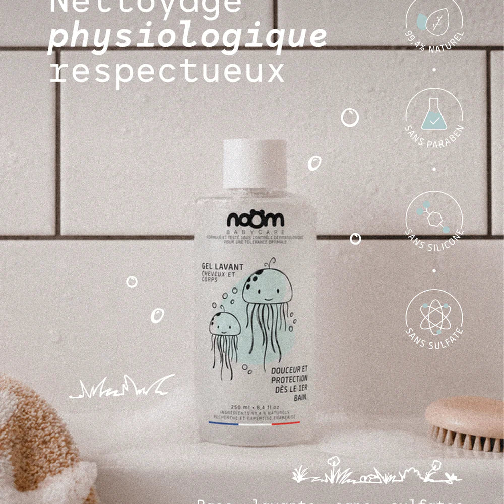 noOm GEL LAVANT   [CHEVEUX   ET   CORPS]