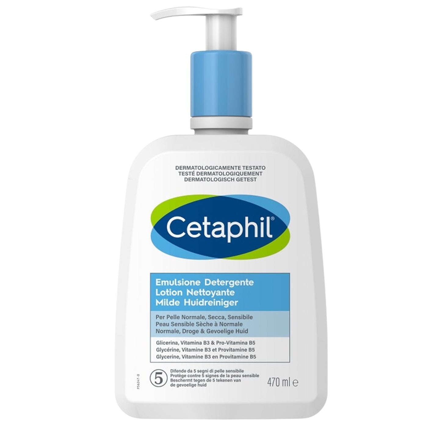Cetaphil - Emulsione Detergente Viso Confezione 470 Ml