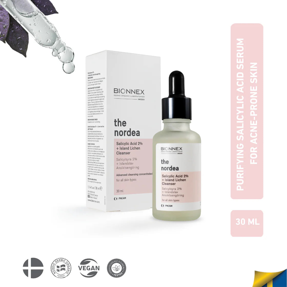 BIONNEX ACIDE SALICYLIQUE 2% + ISLAND LICHEN NETTOYANT