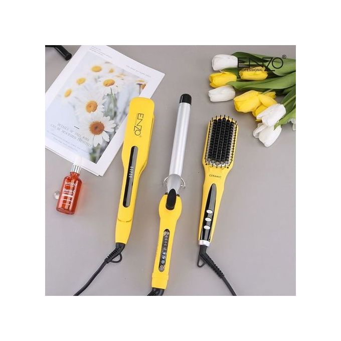 PACK ENZO PROFESSIONAL JAUNE  3 in 1  + Vitamin C