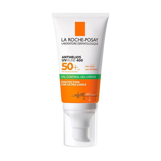 crème solaire visage en gel-crème avec parfum