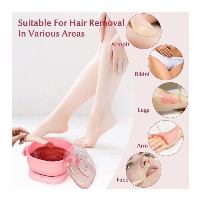 WAX WARMER Chauffe-Cire Portable Pliable en Silicone