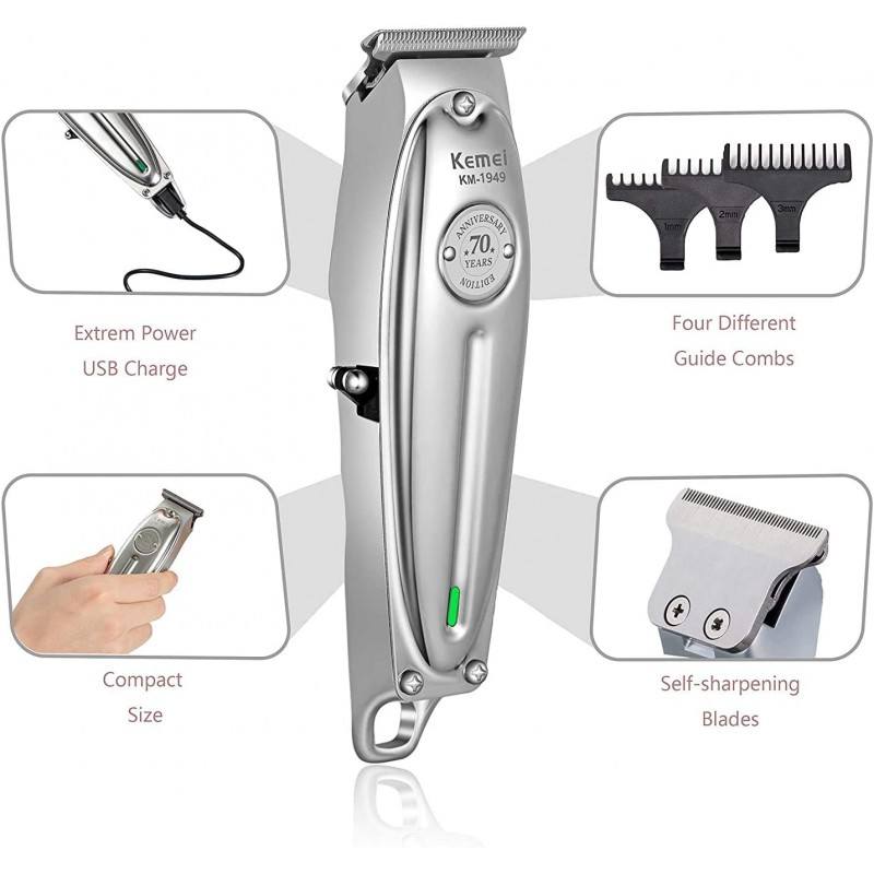 Kemei-Tondeuse à cheveux km-1949