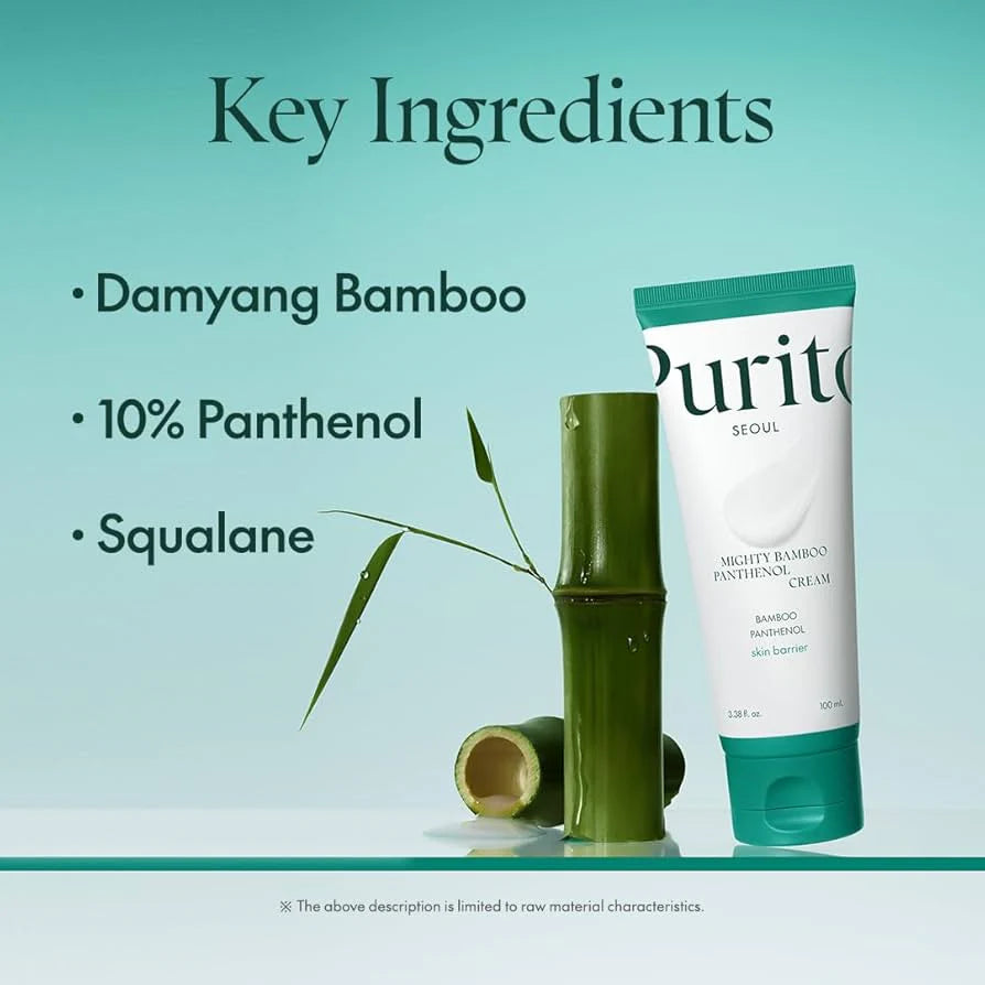 Puriton - Bamboo Panthenol Cream