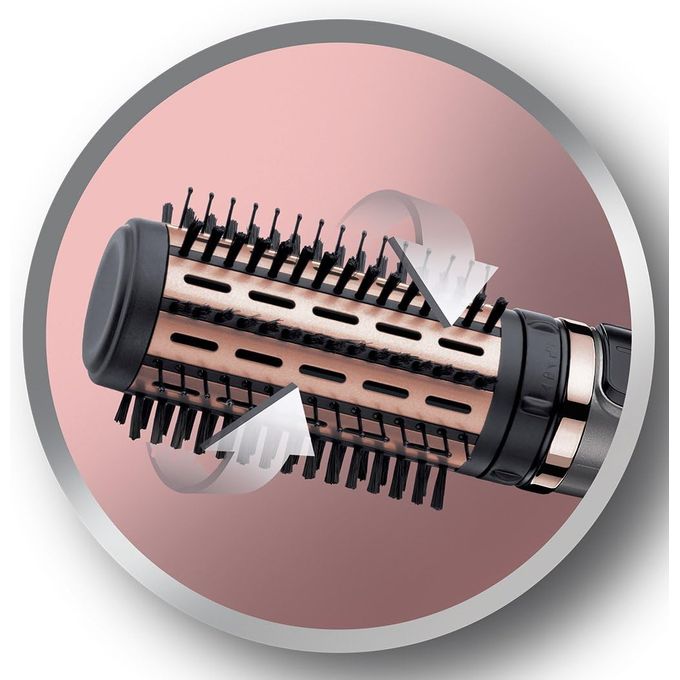 Remington Brosse Soufflante Rotative automatique (1000W, Céramique, Température variable, 3 accessoires)