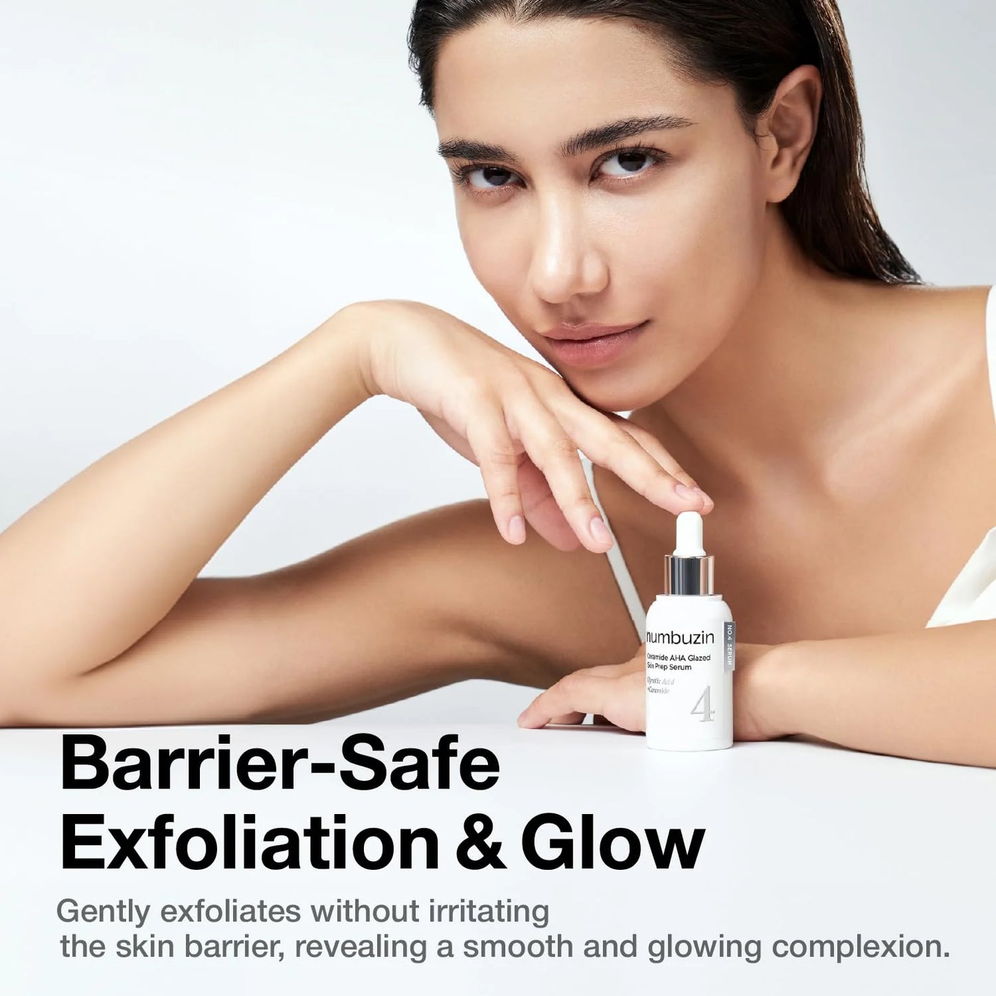 Numbuzin No.4 Ceramide AHA Glazed Skin Prep Serum 30ml