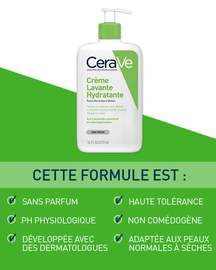 Cerave Crème Lavante Hydratante