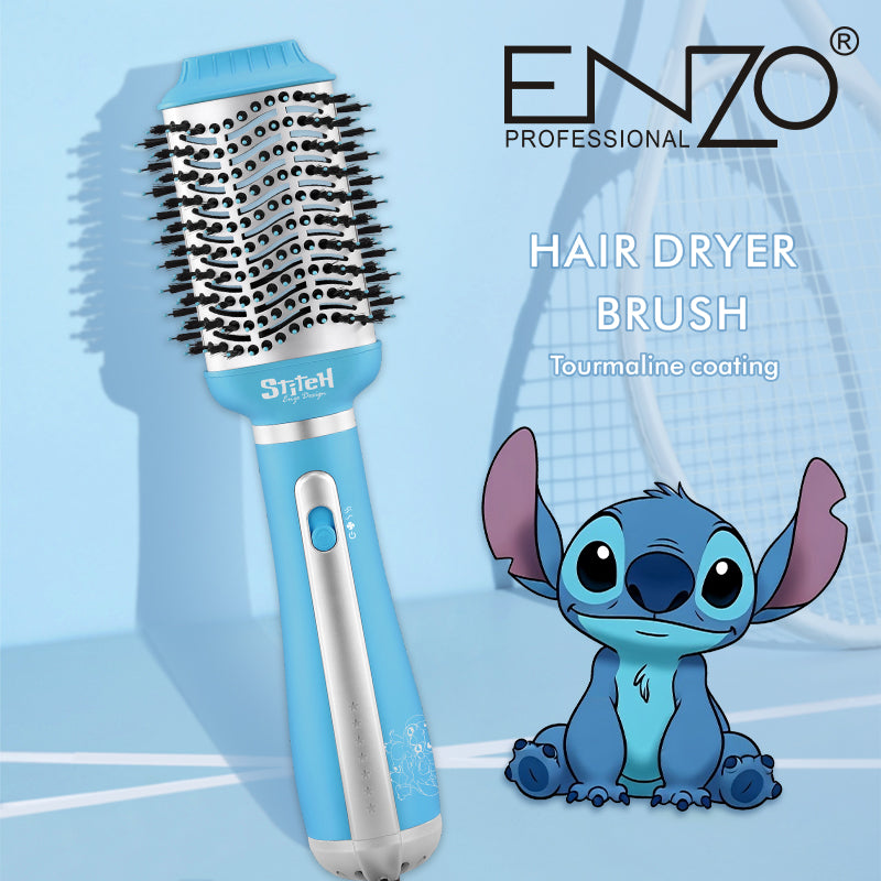 ENZO bross stitch blue