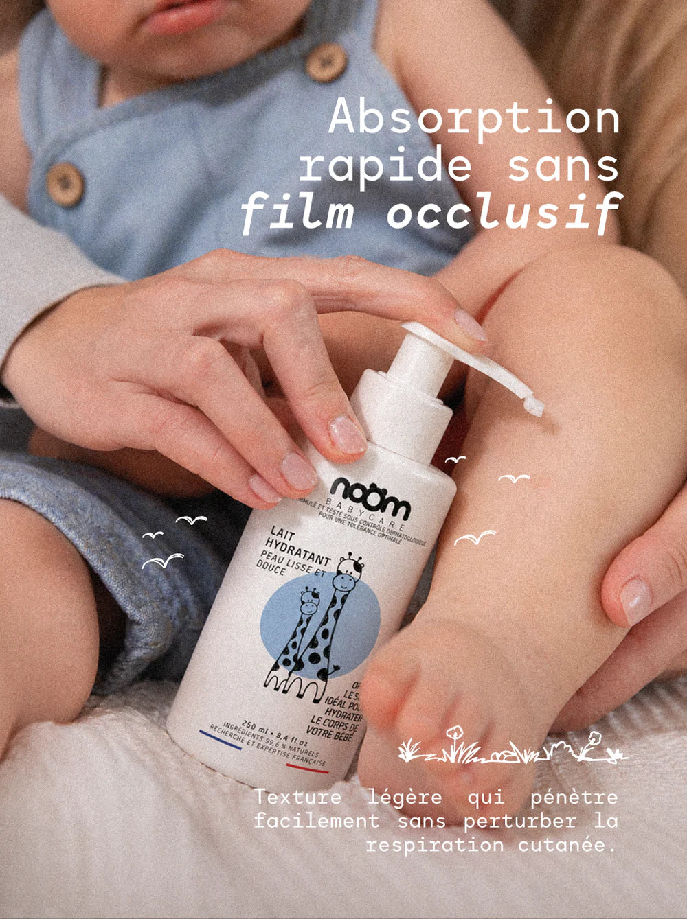 noOm LAIT HYDRATANT