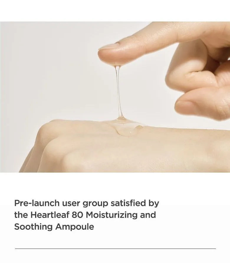 Anua - Heartleaf 80% Soothing Ampoule - Sérum apaisant
