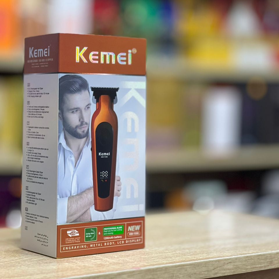 Kemei-Tondeuse à cheveux KM 1590