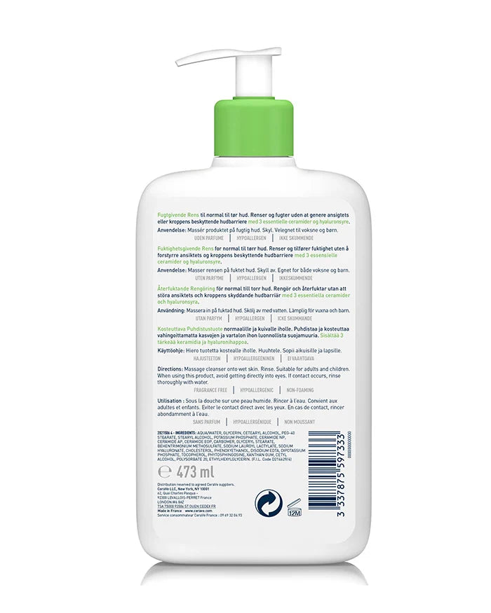 Cerave Crème Lavante Hydratante