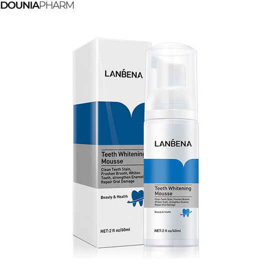 Lanbena Blanchiment des Dents Mousse Dentifrice Dentaire