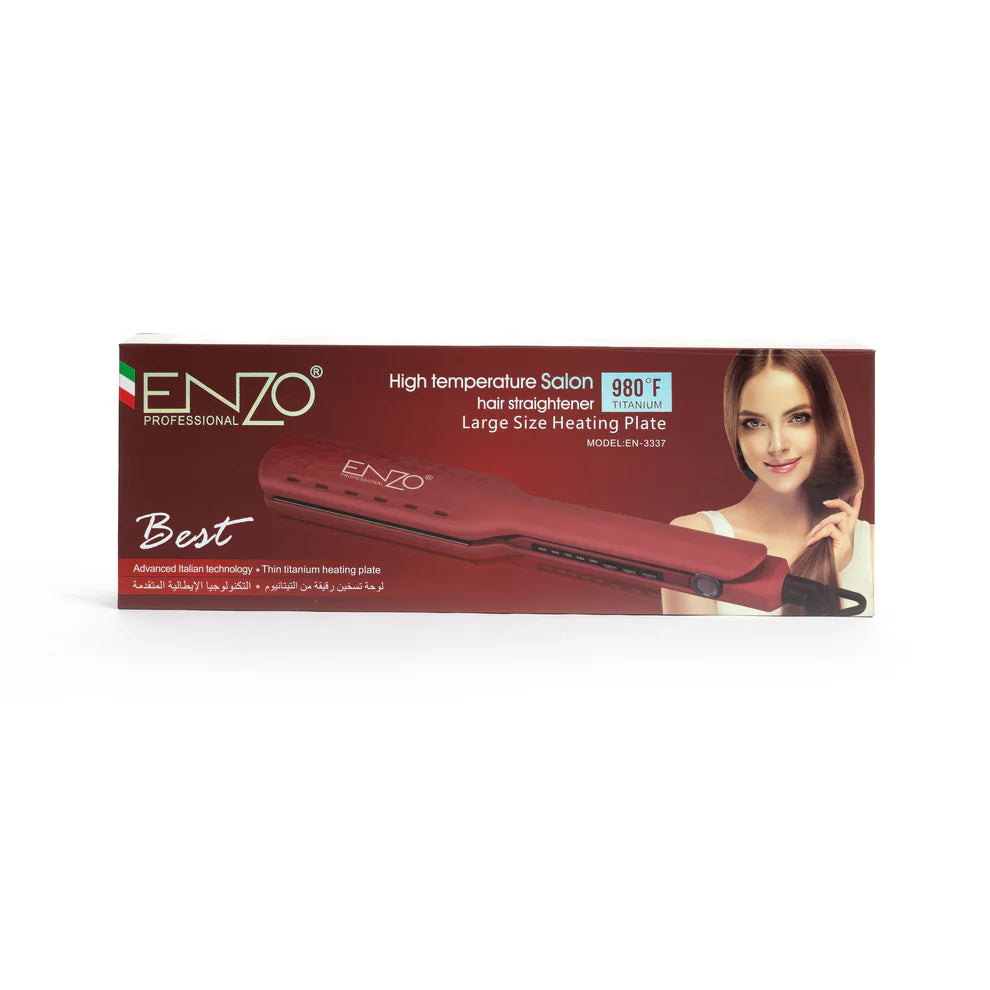 ENZO -3337 Salon Hair Straightener