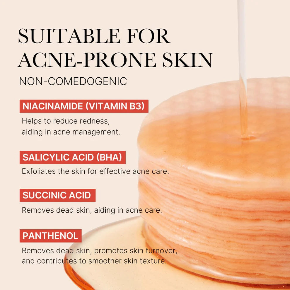 medicube Red Succinic Acid Acne Peeling Pads