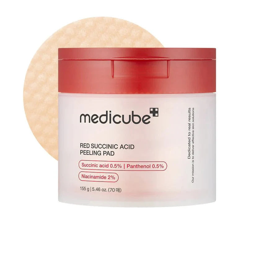medicube Red Succinic Acid Acne Peeling Pads