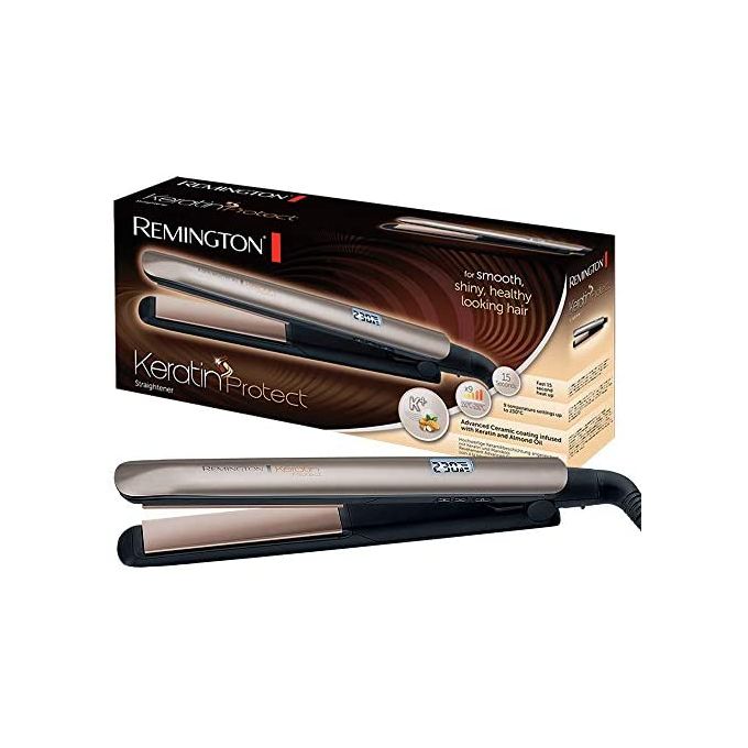 Remington Lisseur Keratin Protect-S8540-Revêtement Ceramic Kératine & Huile D’Amande