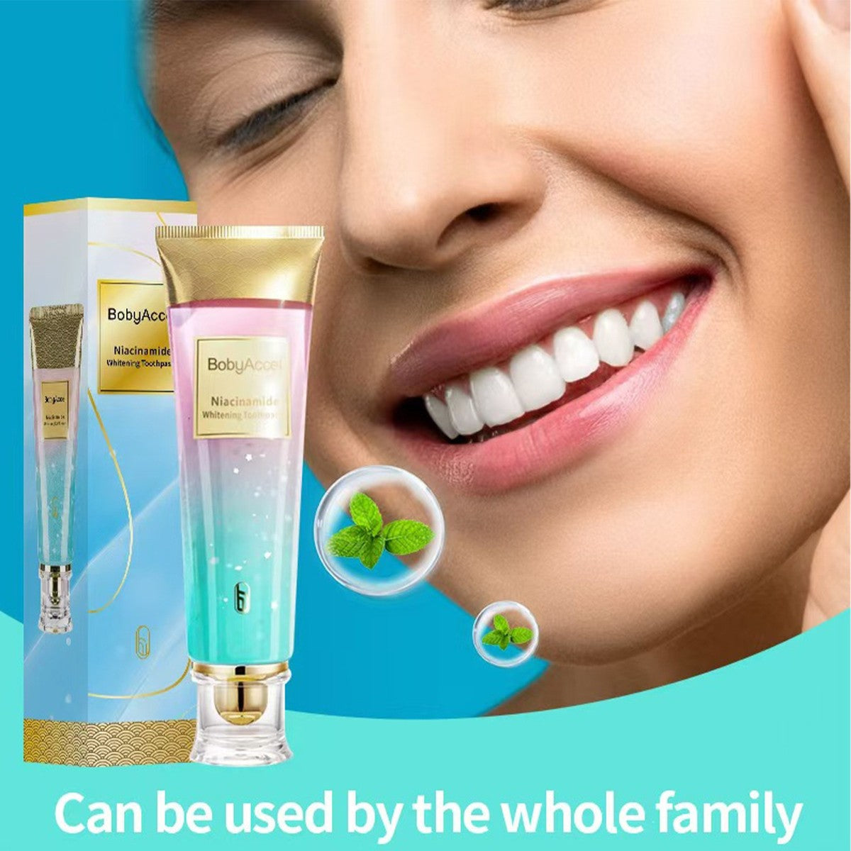 BodyAccel Niacinamide Whitening Toothpaste