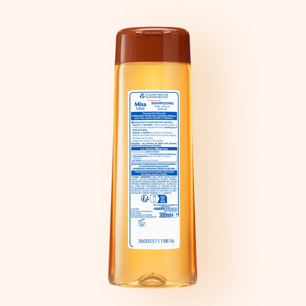 Shampooing Démêlant Très Doux Karité 300ml