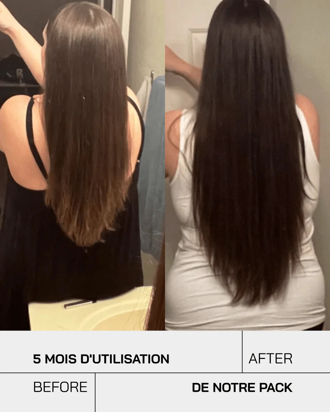 Touché Pack shampooing et après-shampooing pousse et croissance