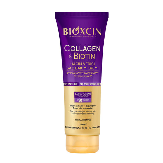 Bioxcin COLLAGEN & BIOTIN Volumizing Hair Care Cream